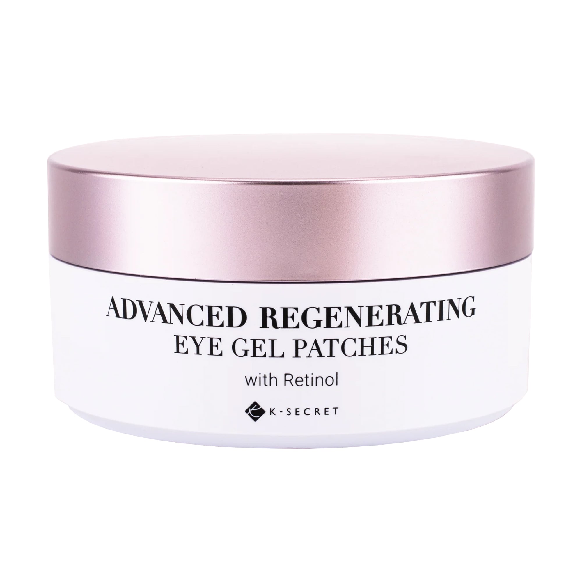 Патчі для шкіри навколо очей K-SECRET Retinol Advanced Regenerating Eye Gel Patches проти зморщок, з ретинолом, 102 г, 60 шт